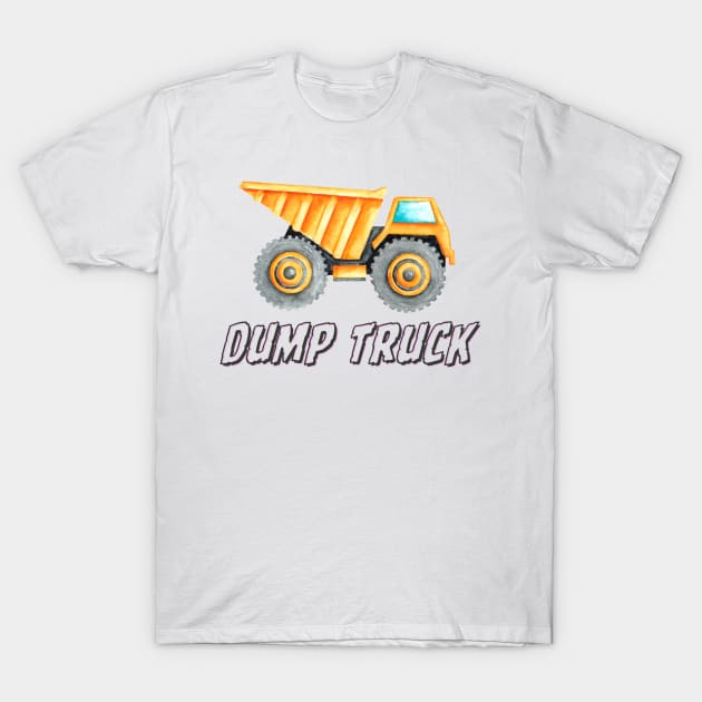 Dump Truck T-Shirt by Little Loom Threads